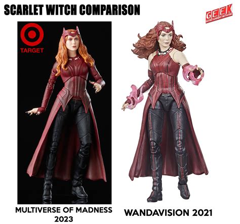 Scarlet Witch's Role in the Upcoming Marvel Legends Multiverse